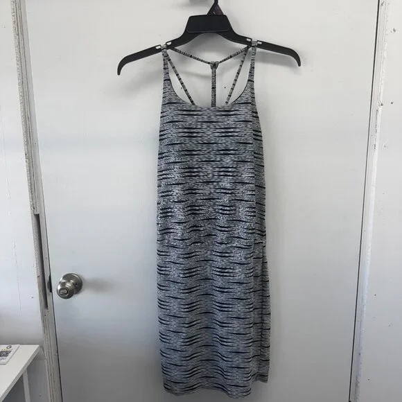 Athleta Ariel Venice Athletic Dress, Black and Gray, Small - Picture 6 of 11